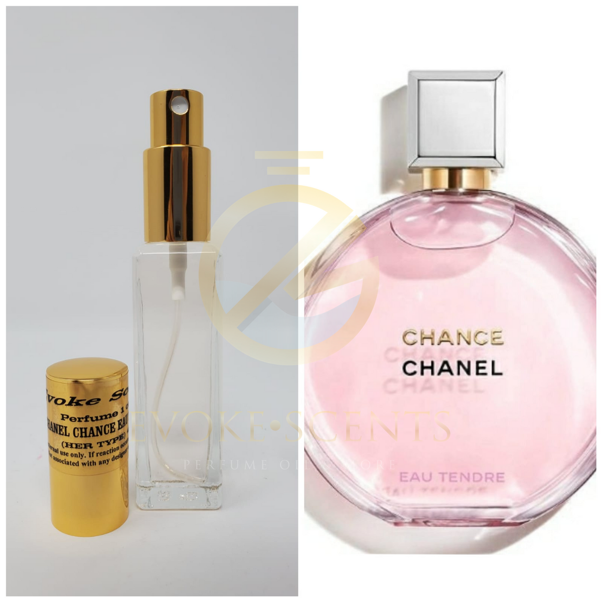 Chanel Chance Type Body Oil (L) – E Perfume Bar
