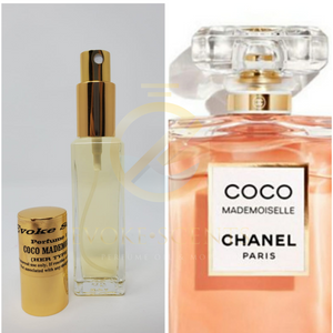 coco chanel mademoiselle sizes