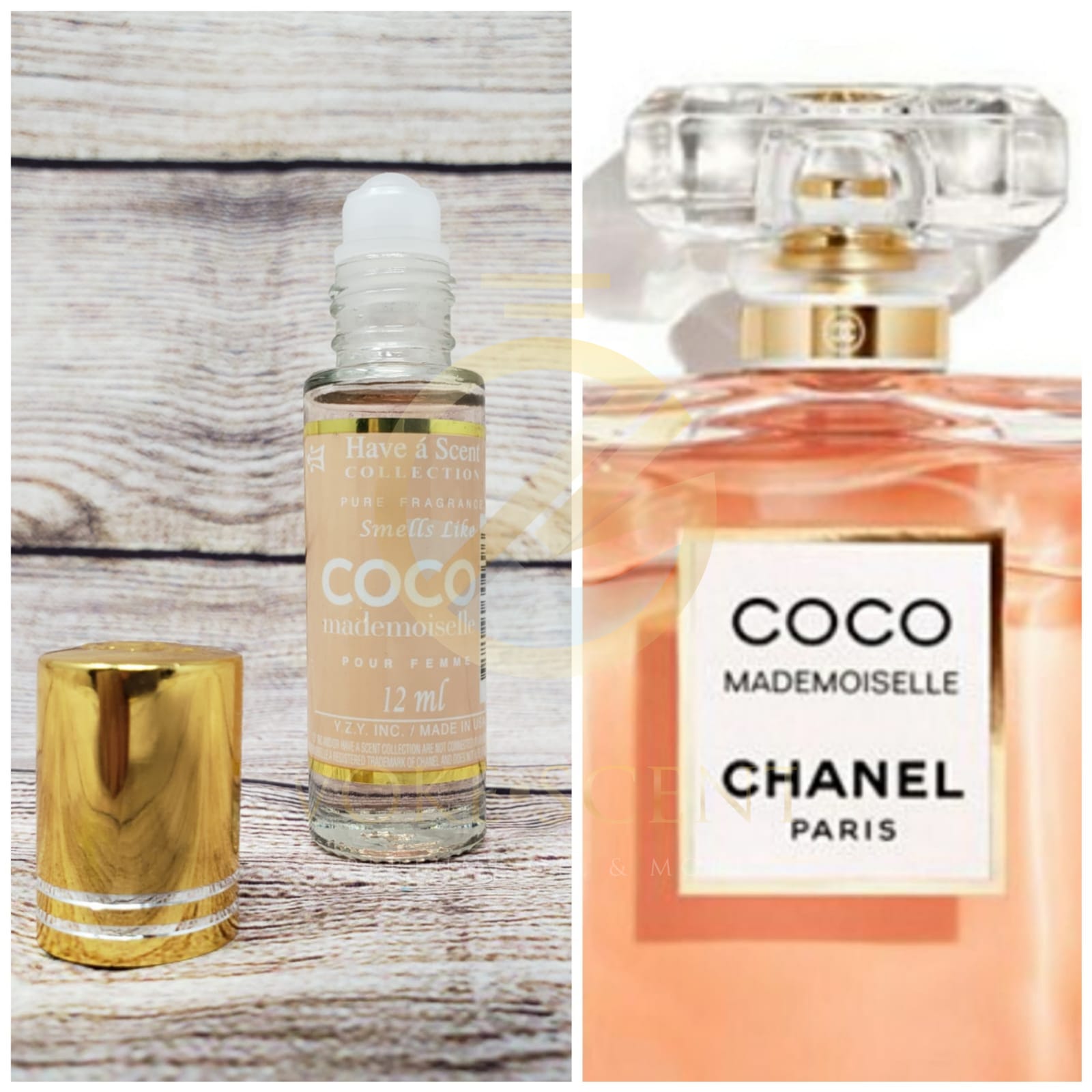 Coco Chanel Mademoiselle Roll On Perfume Oil - Natural Sister's / Nature's  Lab Store